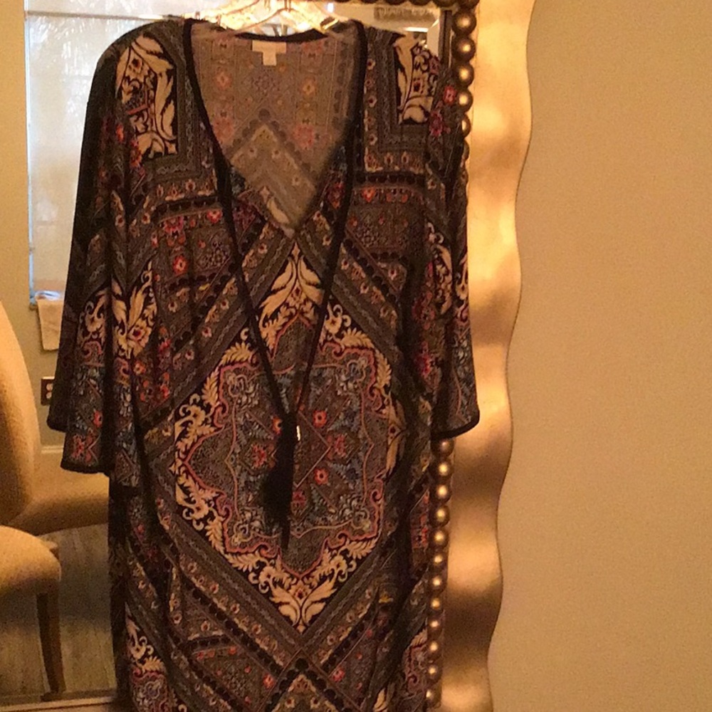 Wash and go no iron dress.